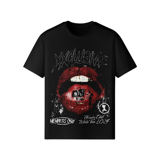 No Rhinestone "Rockstar Tee" (PreMade)