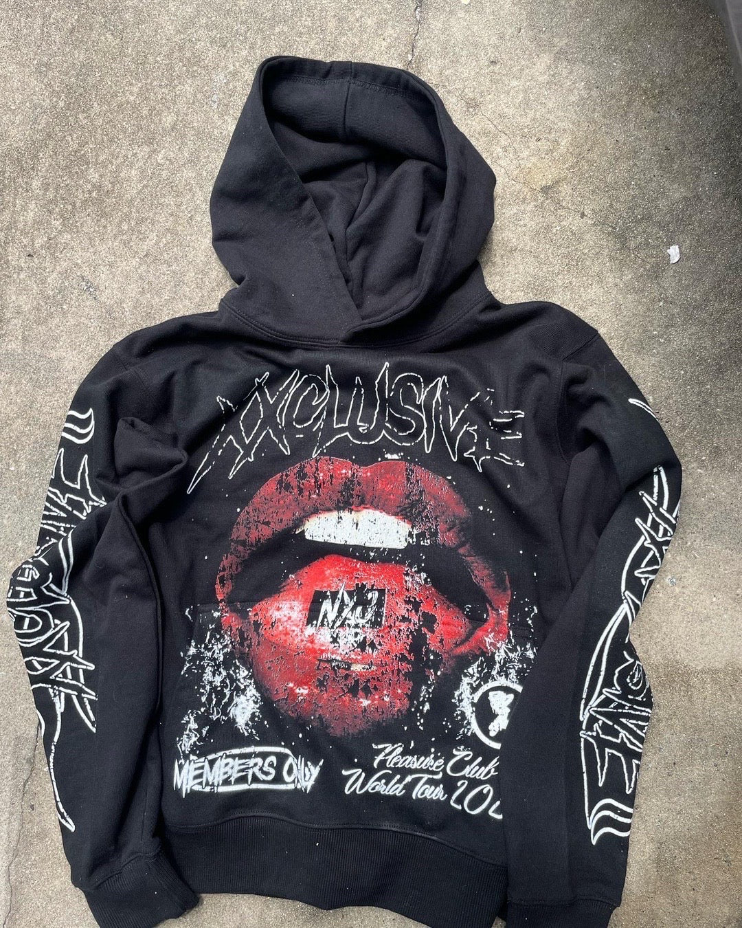 Xxclusive “Rockstar Hoodie” (premade)