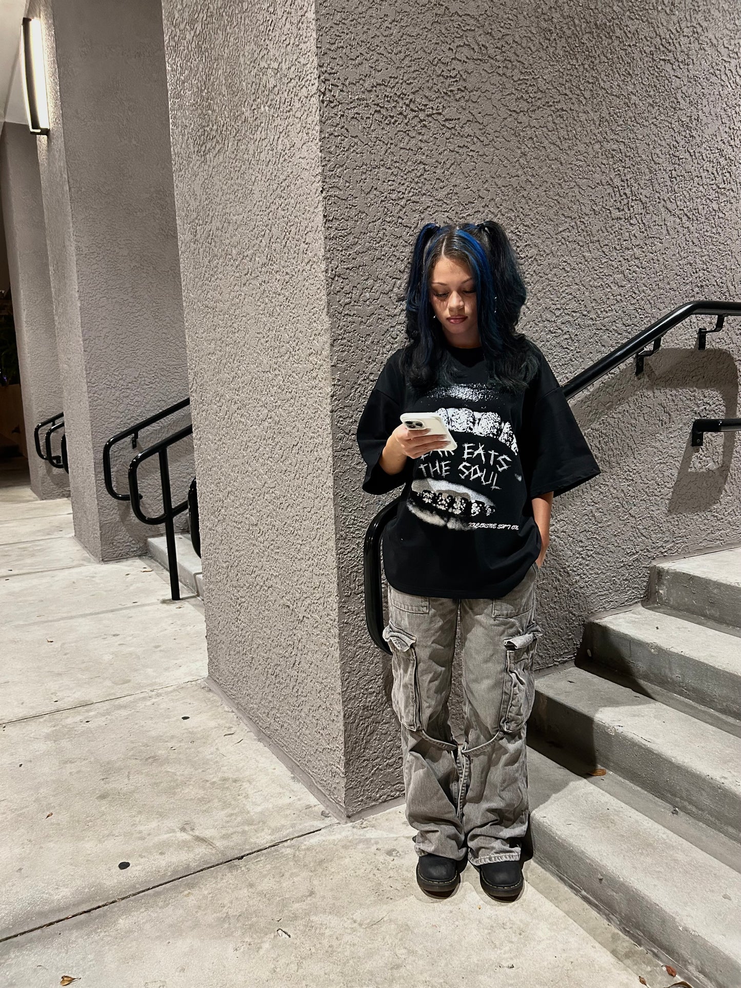 Fear Eats The Soul Statement Tee (premade)